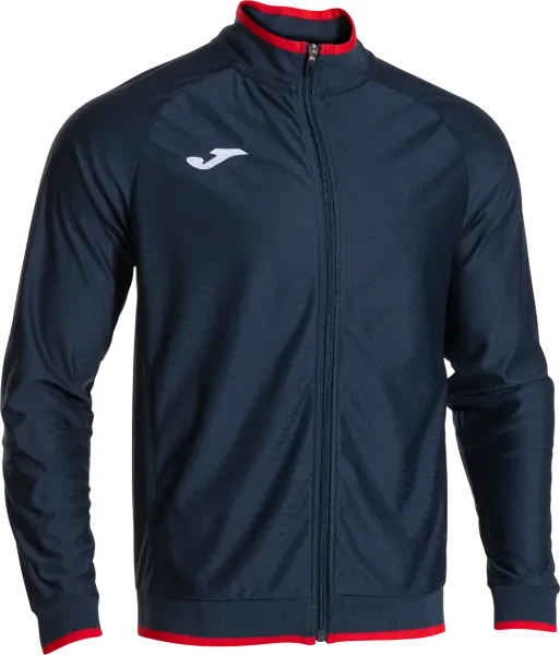 Joma Combi Premium Full Zip Track Top - Navy / Red