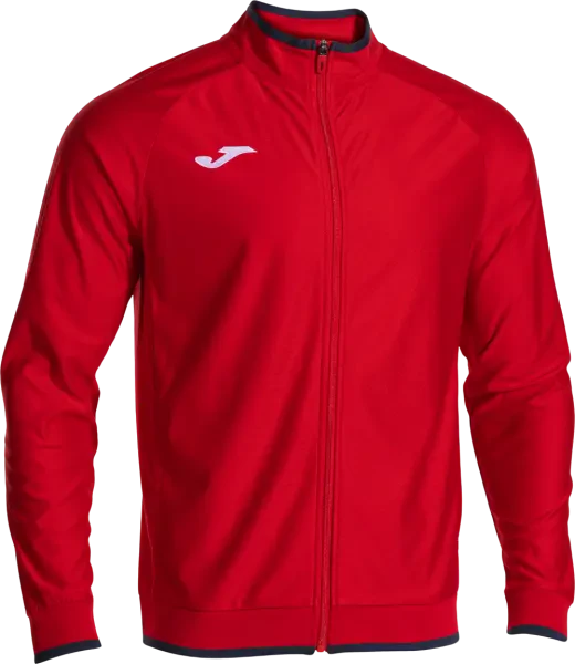 Joma Combi Premium Full Zip Track Top - Red / Navy