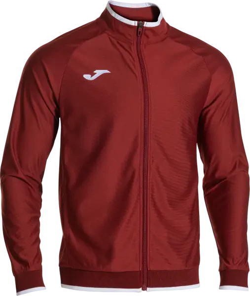 Joma Combi Premium Full Zip Track Top - Burgundy / White