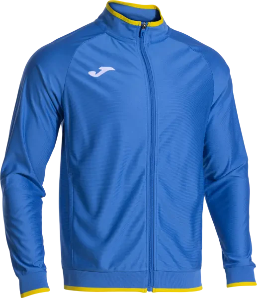 Joma Combi Premium Full Zip Track Top - Royal / Yellow