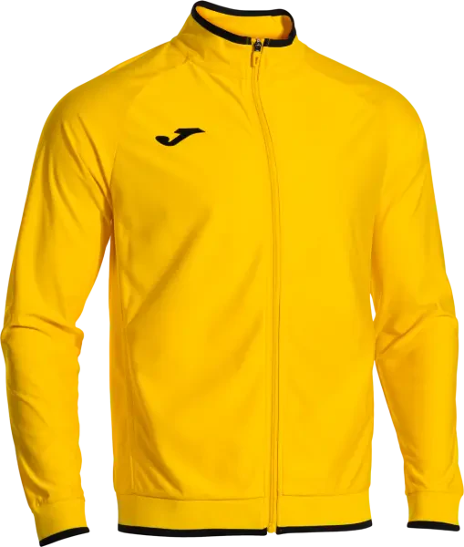 Joma Combi Premium Full Zip Track Top - Yellow / Black