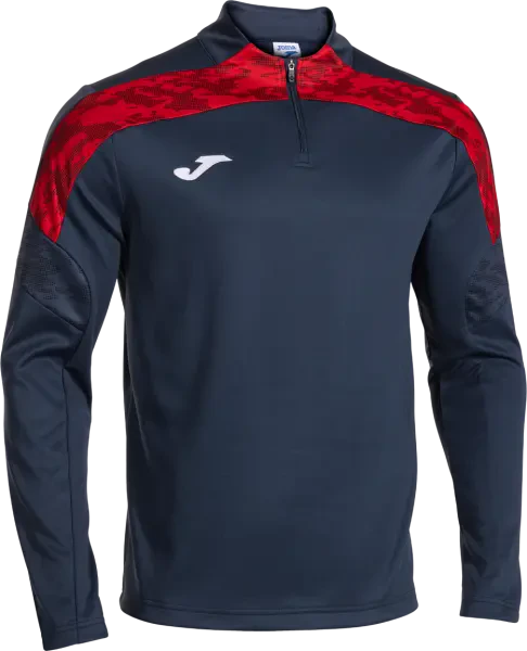 Joma Championship VIII 1/4 Zip Sweatshirt - Navy / Red