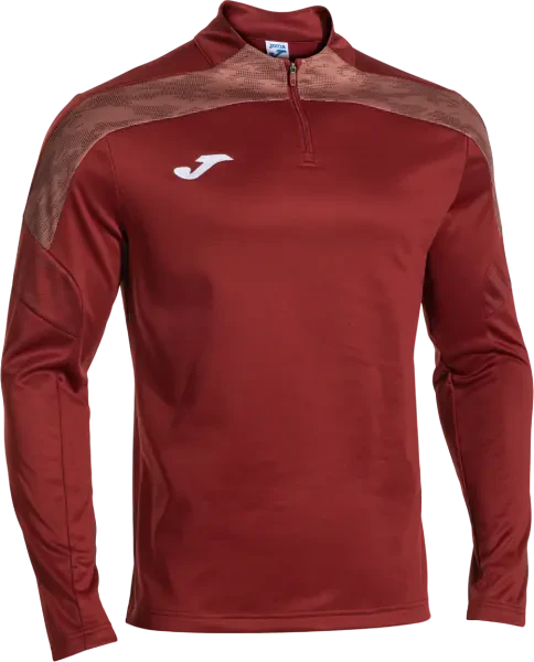 Joma Championship VIII 1/4 Zip Sweatshirt - Burgundy