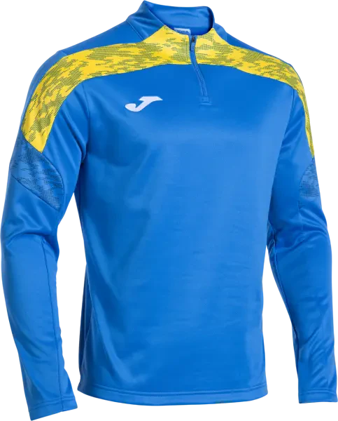 Joma Championship VIII 1/4 Zip Sweatshirt - Royal / Yellow