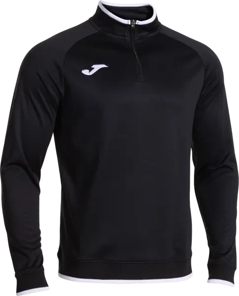 Joma Combi Premium 1/4 Zip Sweatshirt - Black / White