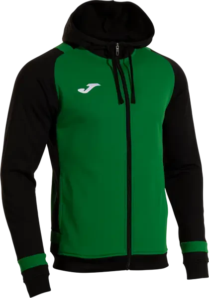 Joma Lider Zip-up Hoodie - Green / Black