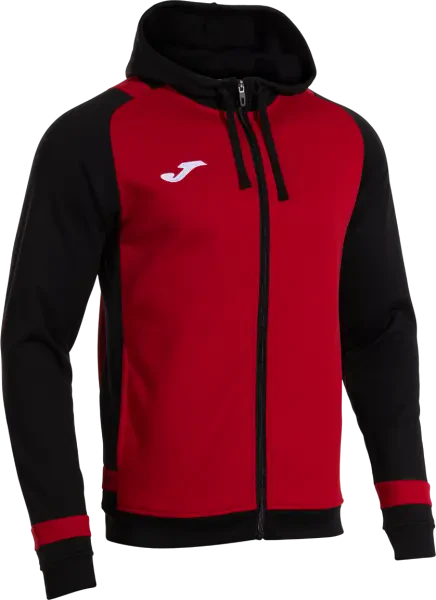 Joma Lider Zip-up Hoodie - Red / Black