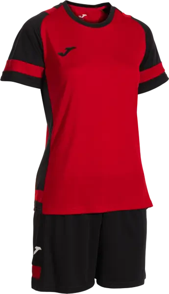 Joma Lider Women's Set - Red / Black