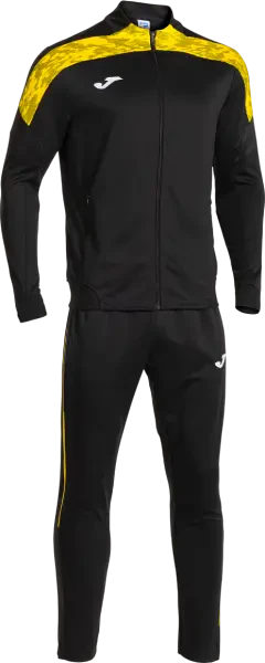 Joma Championship VIII Tracksuit - Black / Yellow