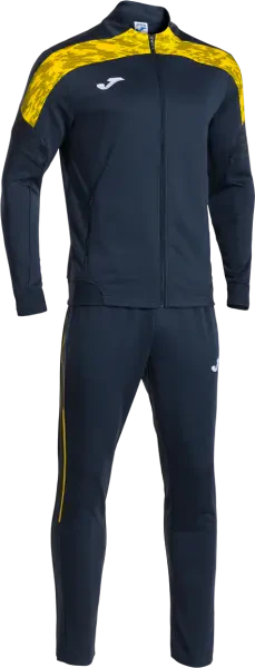 Joma Championship VIII Tracksuit - Navy / Yellow