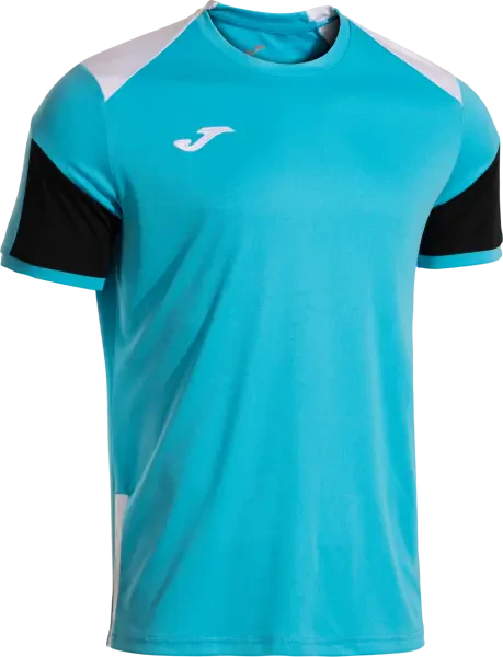 Joma Danubio IV T-Shirt - Fluor Turquoise / Black