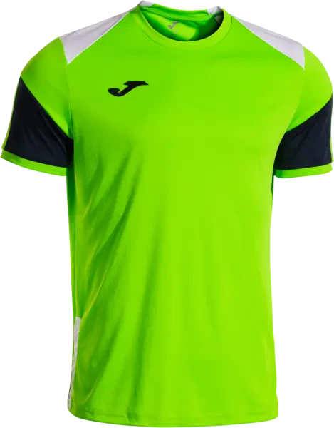 Joma Danubio IV T-Shirt - Fluor Green / Navy