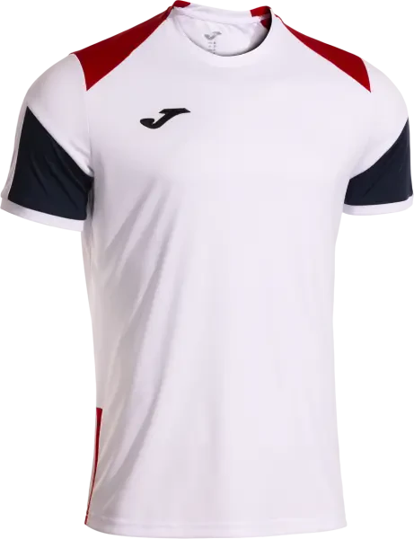 Joma Danubio IV T-Shirt - White / Red