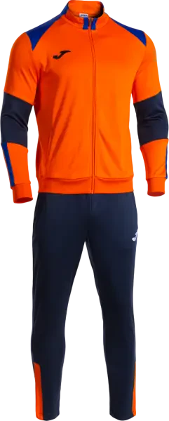 Joma Danubio IV Tracksuit - Orange / Royal / Dark Navy