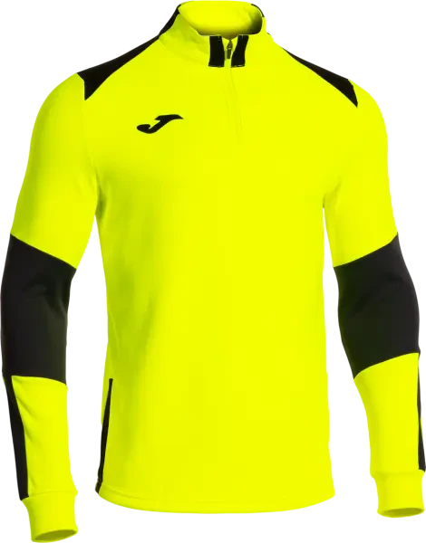 Joma Danubio IV 1/4 Zip Sweatshirt - Fluor Yellow / Black / Anthracite