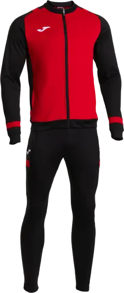 Joma Lider Tracksuit - Red / Black