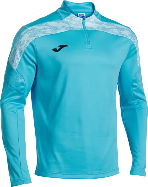 Joma Championship VIII 1/4 Zip Sweatshirt - Fluor Turquoise / Sky