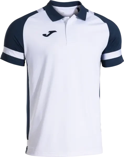 Joma Lider Polo Shirt - White / Dark Navy