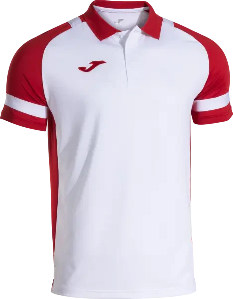 Joma Lider Polo Shirt - White / Red