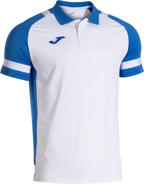 Joma Lider Polo Shirt - White / Royal