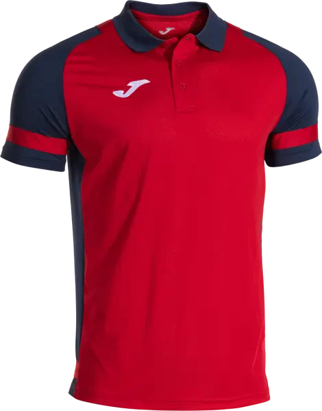 Joma Lider Polo Shirt - Red / Navy