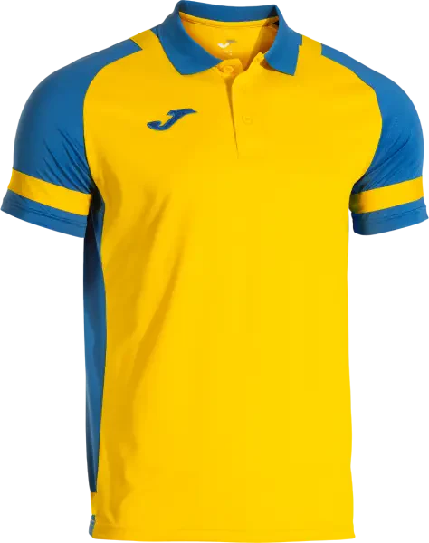 Joma Lider Polo Shirt - Yellow / Royal