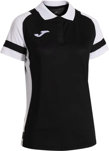 Joma Lider Women's Polo Shirt - Black / White