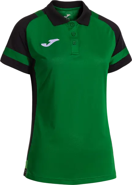 Joma Lider Women's Polo Shirt - Green / Black