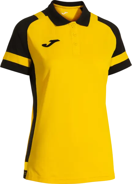 Joma Lider Women's Polo Shirt - Yellow / Black