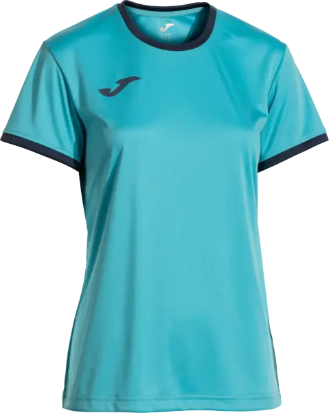 Joma Combi Premium Women's T-Shirt - Fluor Turquoise / Navy