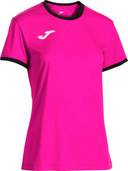 Joma Combi Premium Women's T-Shirt - Fluor Pink / Black