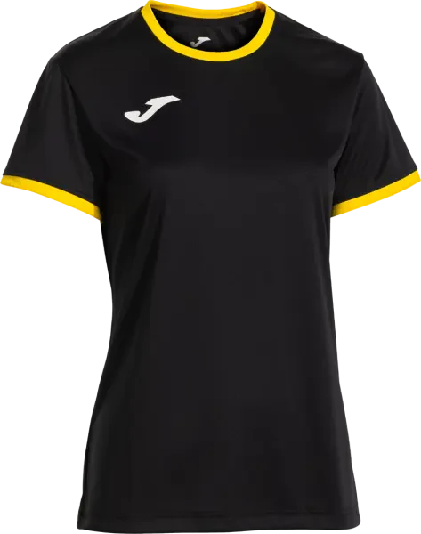 Joma Combi Premium Women's T-Shirt - Black / Yellow