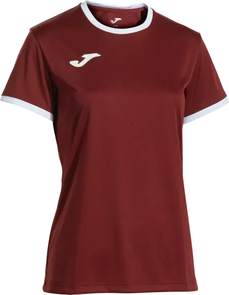 Joma Combi Premium Women's T-Shirt - Burgundy / White