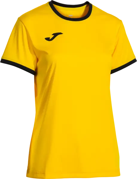 Joma Combi Premium Women's T-Shirt - Yellow / Black