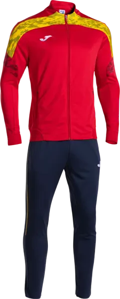 Joma Championship VIII Tracksuit - Red / Yellow / Navy