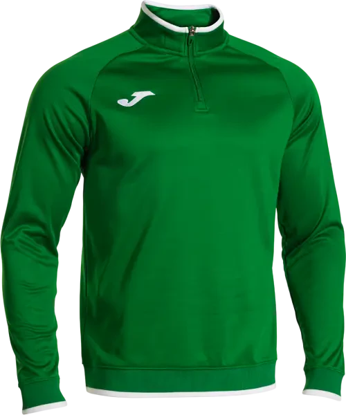 Joma Combi Premium 1/4 Zip Sweatshirt - Green / White