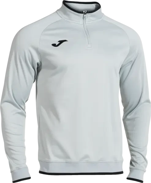 Joma Combi Premium 1/4 Zip Sweatshirt - Grey / Black