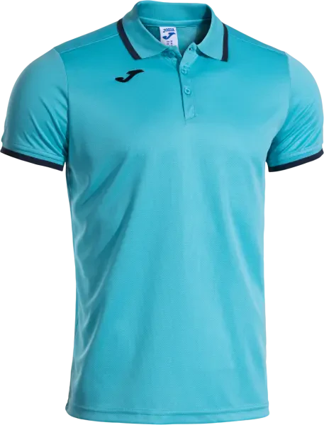 Joma Combi Premium Polo Shirt - Fluor Turquoise