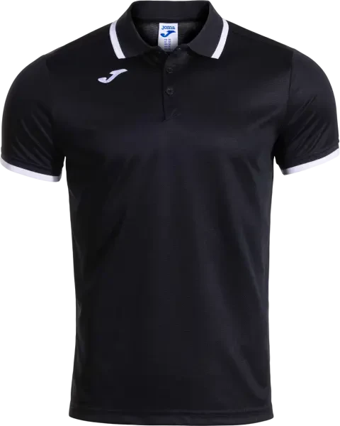 Joma Combi Premium Polo Shirt - Black / White