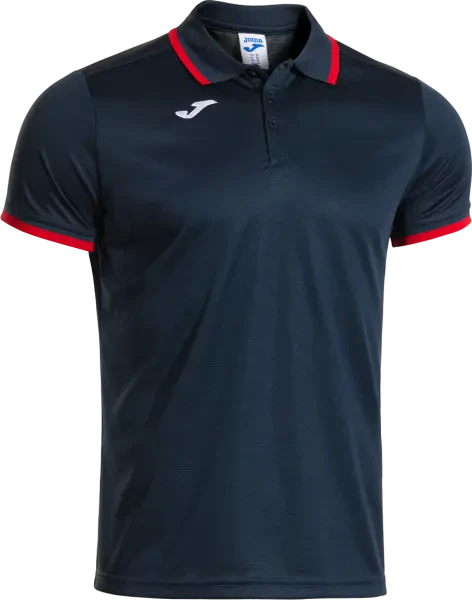 Joma Combi Premium Polo Shirt - Navy / Red