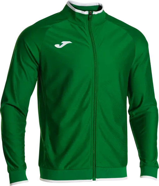 Joma Combi Premium Full Zip Track Top - Green / White