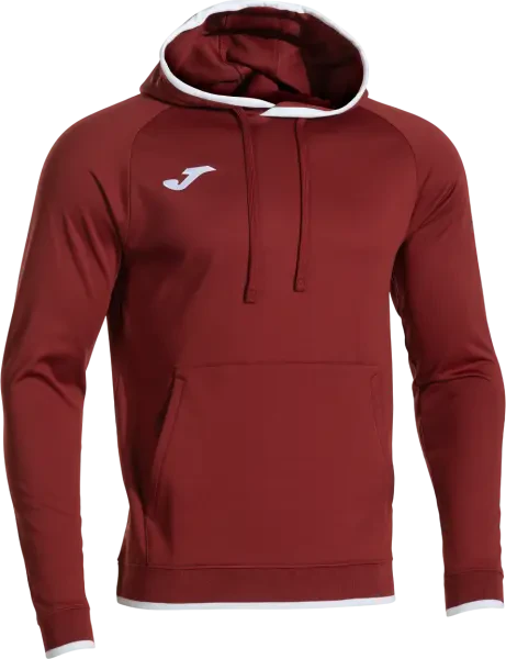 Joma Combi Premium Hoodie - Burgundy / White