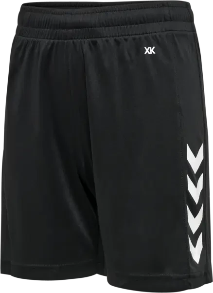 Hummel Core XK Poly Shorts - Black/White - Small (end of line)