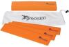 Precision Rectangular Shaped Rubber Markers- Orange (Set of 15)