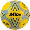 10 Multi-Buy Mitre Delta One 24 Footballs Yellow/Black/Grey - Size 4