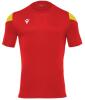 Macron Polis Shirt - Red / Yellow