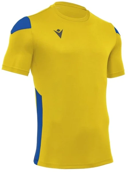 Macron Polis Shirt - Yellow / Royal