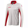 Macron Tabit Long Sleeve Shirt - White / Red