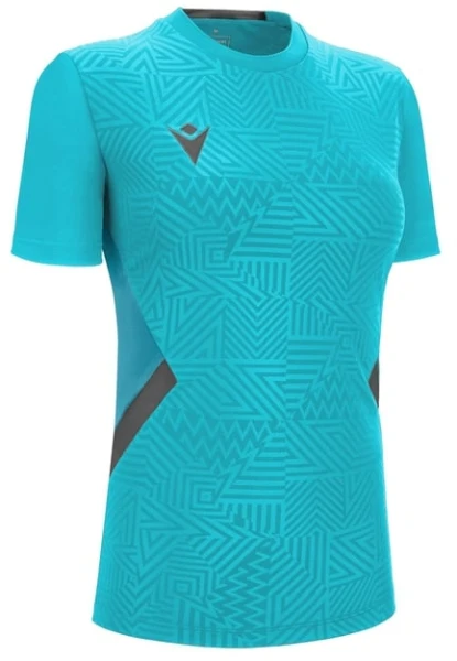 Macron Skat Womens Shirt - Neon Sky / Anthracite