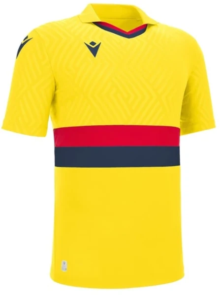 Macron Charon Eco Shirt - Yellow / Red / Navy